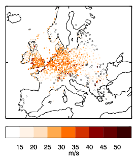 Observational footprint for Jeanette