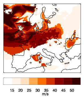 Image of Recalibrated upper 95% bound for Kyrill