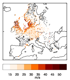 Image of Observational footprint for Xaver