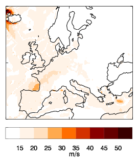 Image of Recalibrated lower 95% bound for Xynthia