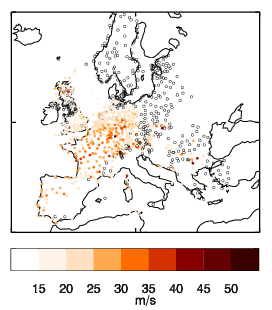 Image of Observational footprint for Xynthia