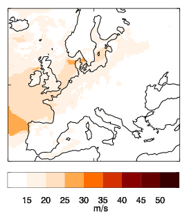 Image of Recalibrated lower 95% bound for 8 Jan 91