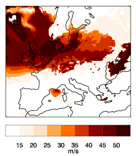 Image of Recalibrated upper 95% bound for 23 Jan 93