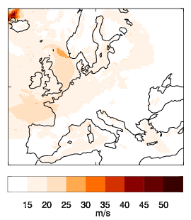 Image of Recalibrated lower 95% bound for Jan 95