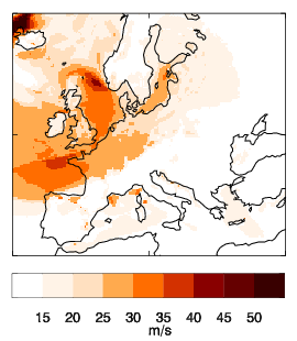 Image of Recalibrated mean for Jan 95